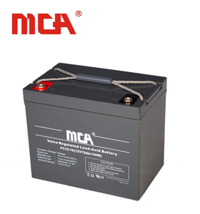 Bateria solar AGM 12V para luzes externas