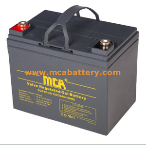 Bateria Solar 33ah Gel para Barcos
